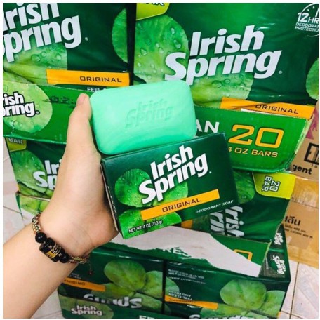 ☘️  Xà phòng khử mùi Irish Spring Original Deodorant Soap 104.8g