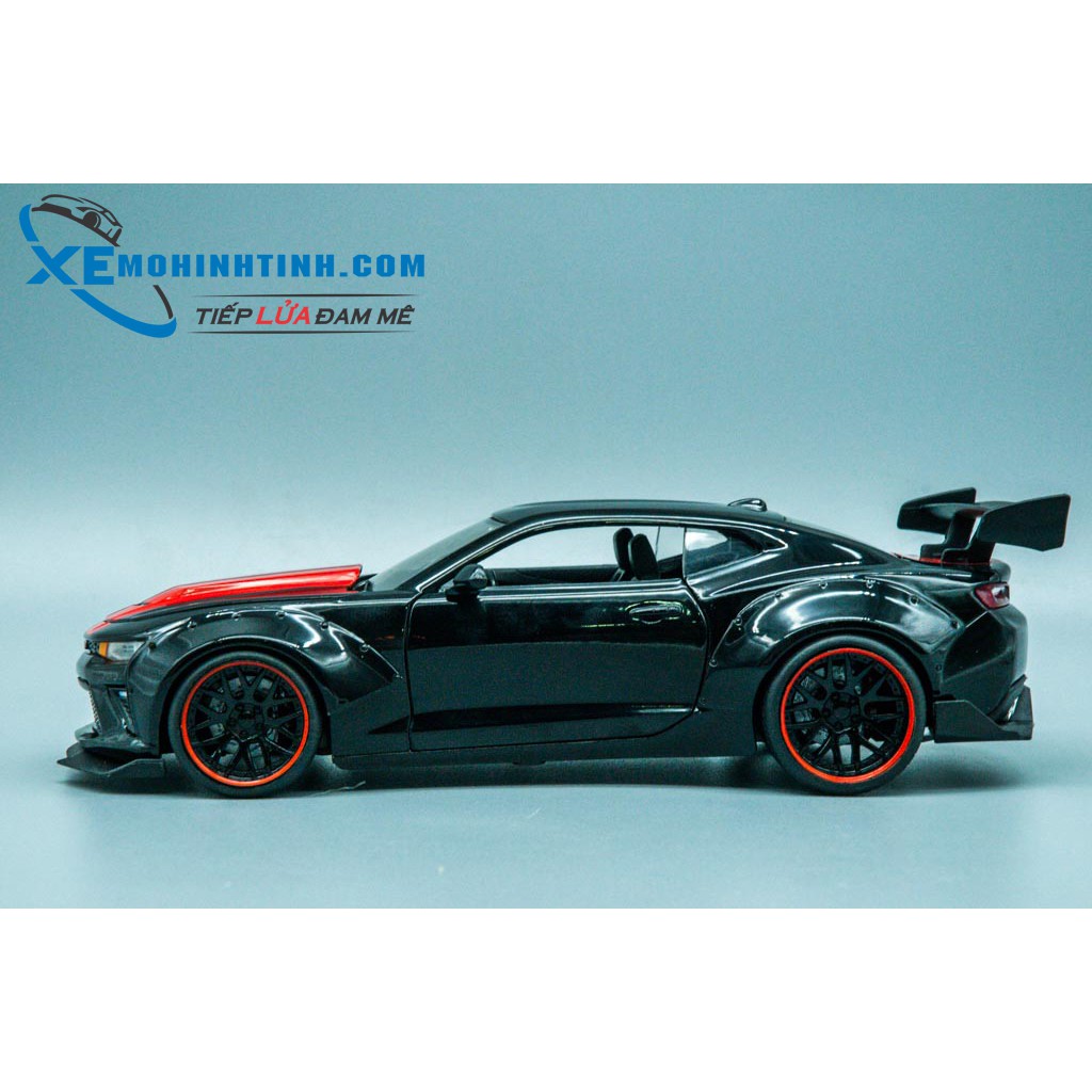 Xe Mô Hình Chevy 2016 Camaro Ss Widebody Gt Wing 1:24 Jada Toys (Đen)