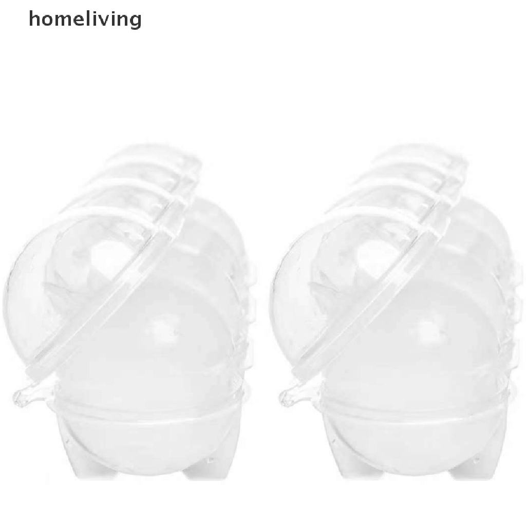 Khuôn Silicone Làm Đá Viên 2.2 &quot;Hình Cầu 4 Ngăn