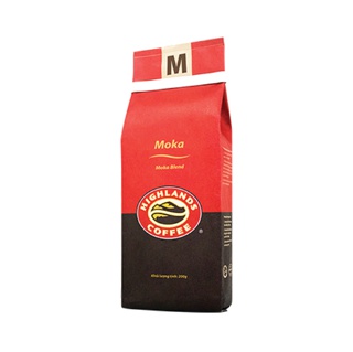Cà phê rang xay moka highlands coffee 200g gói - ảnh sản phẩm 3