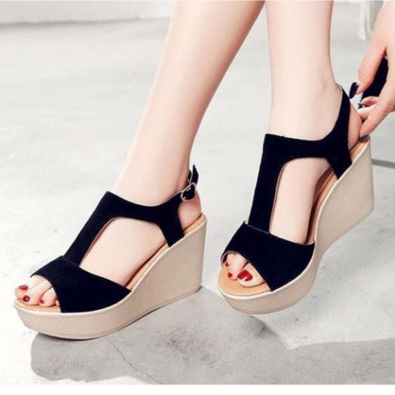 Giày Sandal/ Giày đế xuồng 9p chữ T