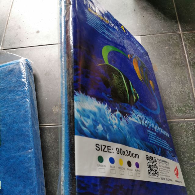 Bông gòn lọc xanh lọc nước hồ cá