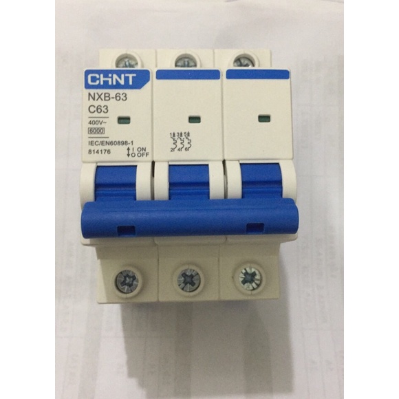 Attomat MCB NXB 63-3 pha Chint