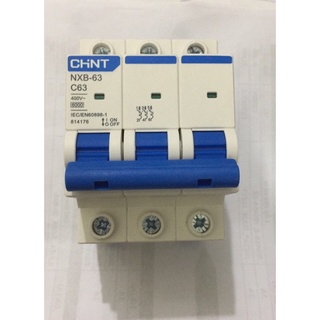 Attomat mcb nxb 63-3 pha chint
