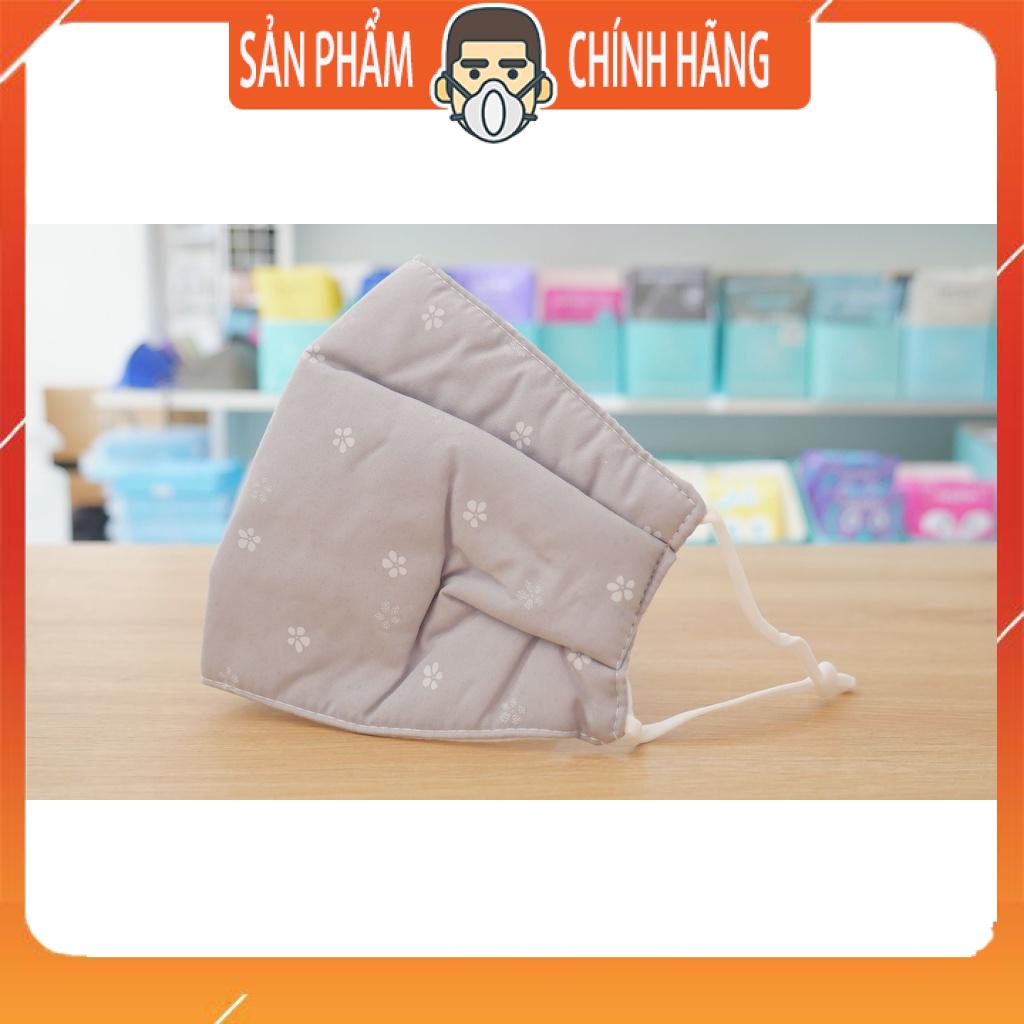 Khẩu trang vải mềm mịn to ôm mặt dành cho phụ nữ chống nắng UV đẹp lắm