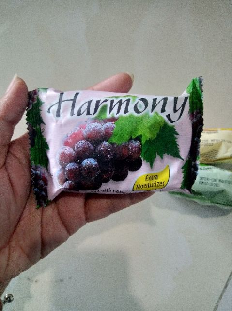 5 cục xà bông hương trái cây Harmony 75g