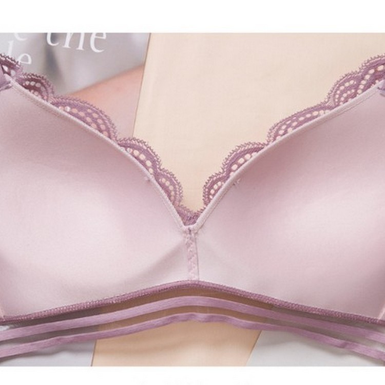 Bộ lót ren không gọng cao cấp bralette tôn dáng AL034 mút mỏng | BigBuy360 - bigbuy360.vn