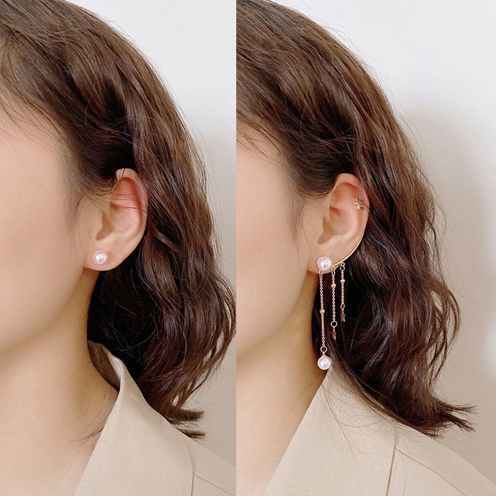 Khuyên Tai Nữ Dáng Dài Tạo Hình Độc Đáo Thời Trang