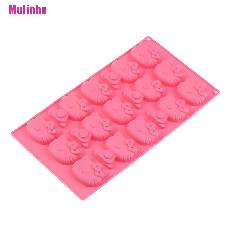 Khuôn Silicone Tạo Hình Làm Bánh Kẹo Hình Mèo