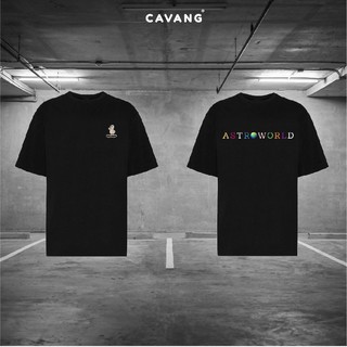Áo thun duck - astroworld tee - black - unisex