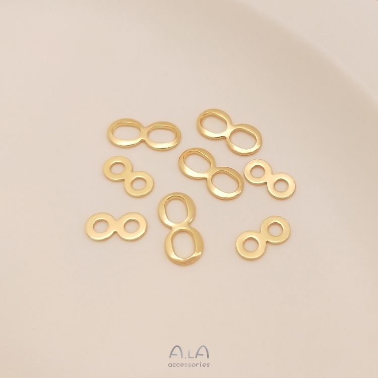 Bộ 8 Đầu Nối Vàng 14K 8 Khóa Chuyên Dụng Chất Lượng Cao