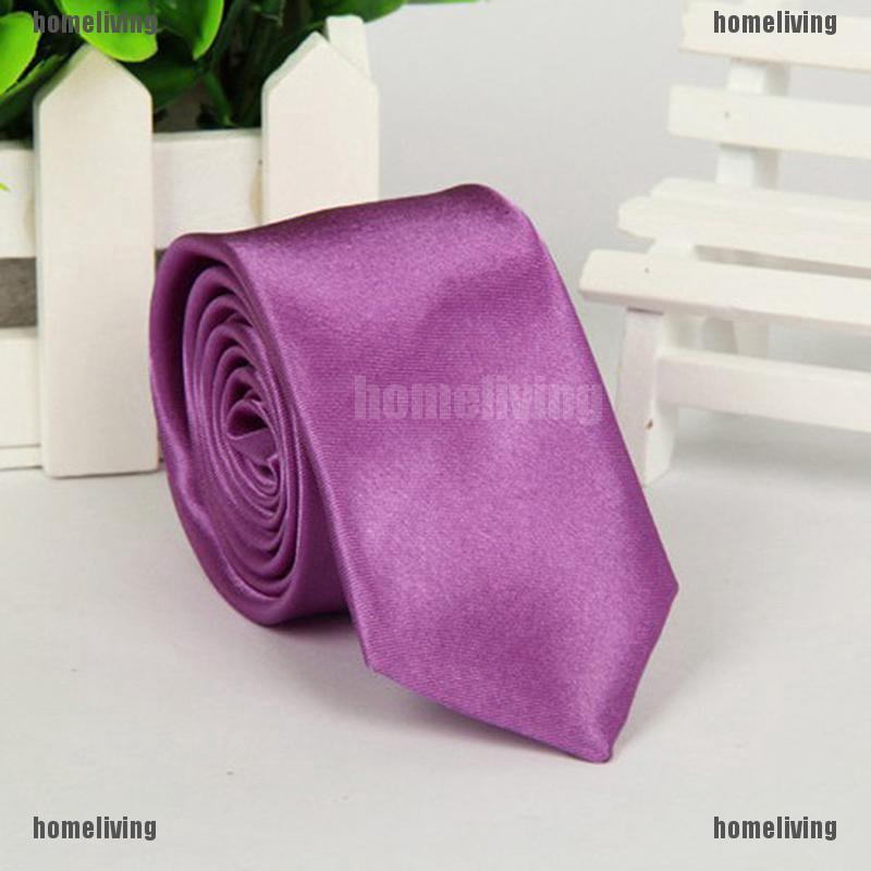 Cà Vạt Lụa Dệt 22 Màu Trơn Cổ Điển Mới Cho Nam