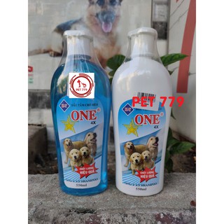 Sữa Tắm One 4X 550ml dành cho chó mèo