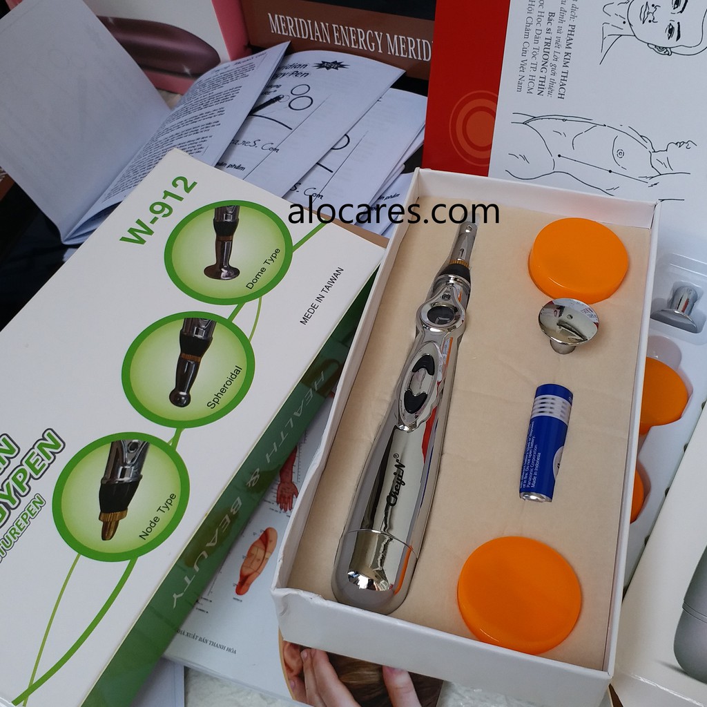 Bút Châm Cứu, Bút Trị Liệu Xung Điện, Máy Dò Huyệt Xung Điện, Bút Dò Huyệt Chính Hãng Từ Đài Loan
