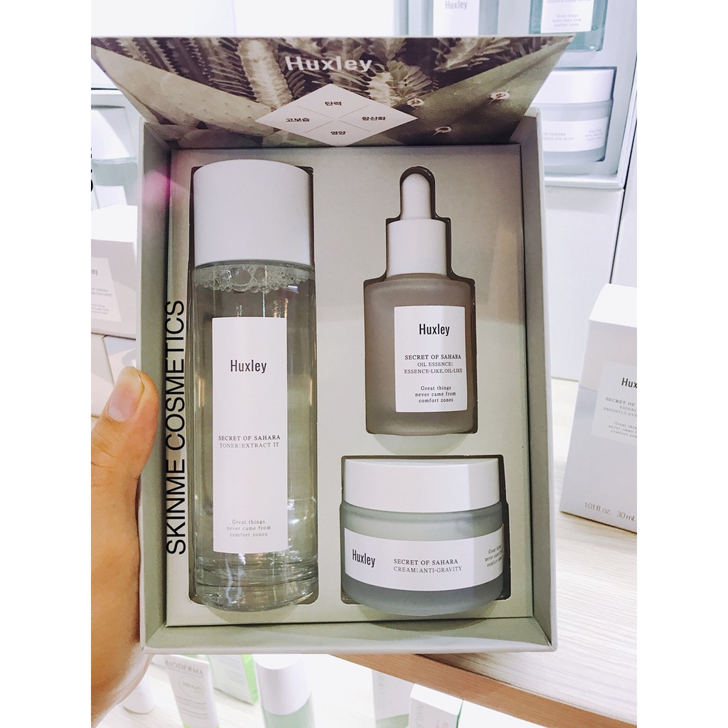 Set 3 Phục Hồi, Chống Lão Hoá HUXLEY ANTIOXIDANT TRIO | BigBuy360 - bigbuy360.vn