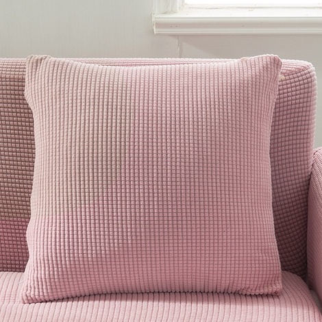 Vỏ gối co giãn 45x45 có khóa kéo trang trí nội thất