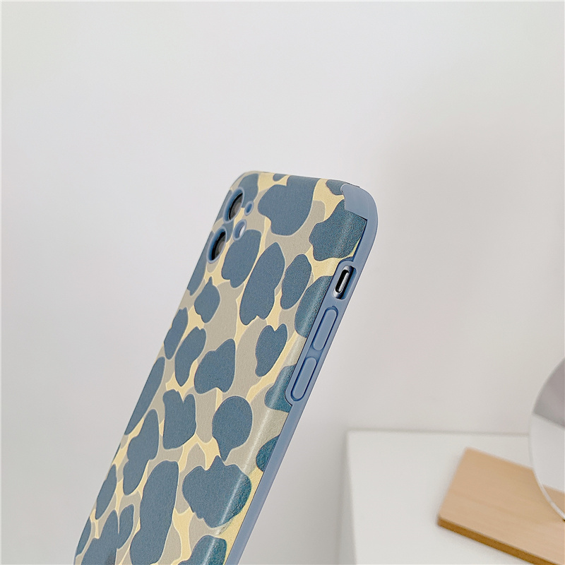 Leather Phone Case for iPhone 12 Pro Max iP11 X XR Cute Pattern Printed Mobile Phone Soft Back Case | BigBuy360 - bigbuy360.vn