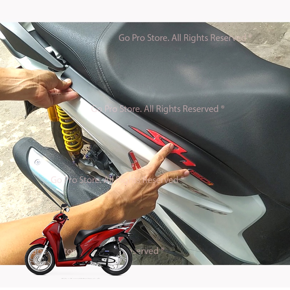 Ốp Hông Nẹp Sườn SH Kiểu 300i Mẫu M75