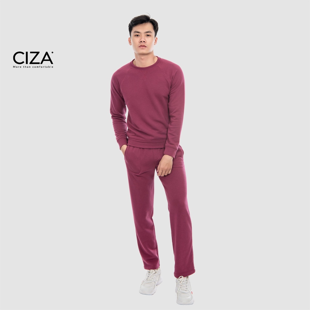 Quần nỉ nam jogger CIZA thể thao giữ nhiệt mùa đông phong cách trẻ trung size S M L XL QGDR06