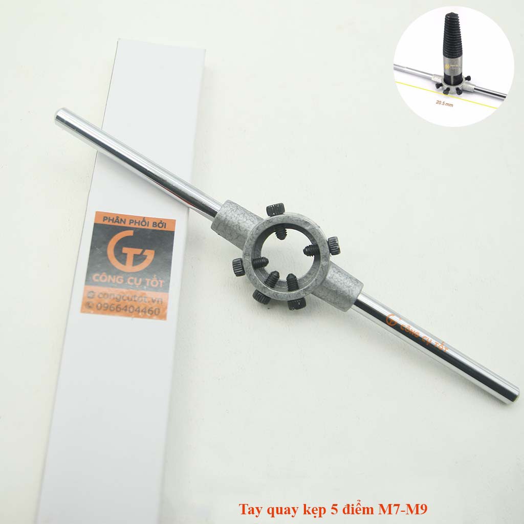 Tay quay kẹp 5 điểm M7-M9