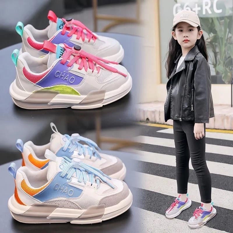 Giày Thể Thao Phối Lưới Mẫu Mới Thời Trang Xuân Hè Cho Bé Trai 2022