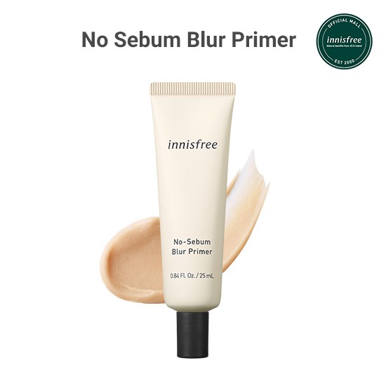 [Mã COSIF12 giảm 10% đơn 400K] Kem lót kiềm dầu làm mịn lỗ chân lông innisfree No Sebum Blur Primer 25ml | BigBuy360 - bigbuy360.vn