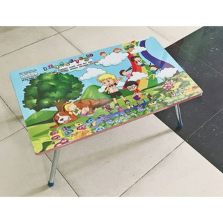 [Freeship] Bàn gỗ học sinh 4 chân xếp gọn