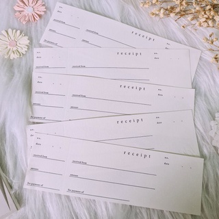 Krisna.room ♡ Note Oeda- 1 tờ note trang trí sổ Receipt