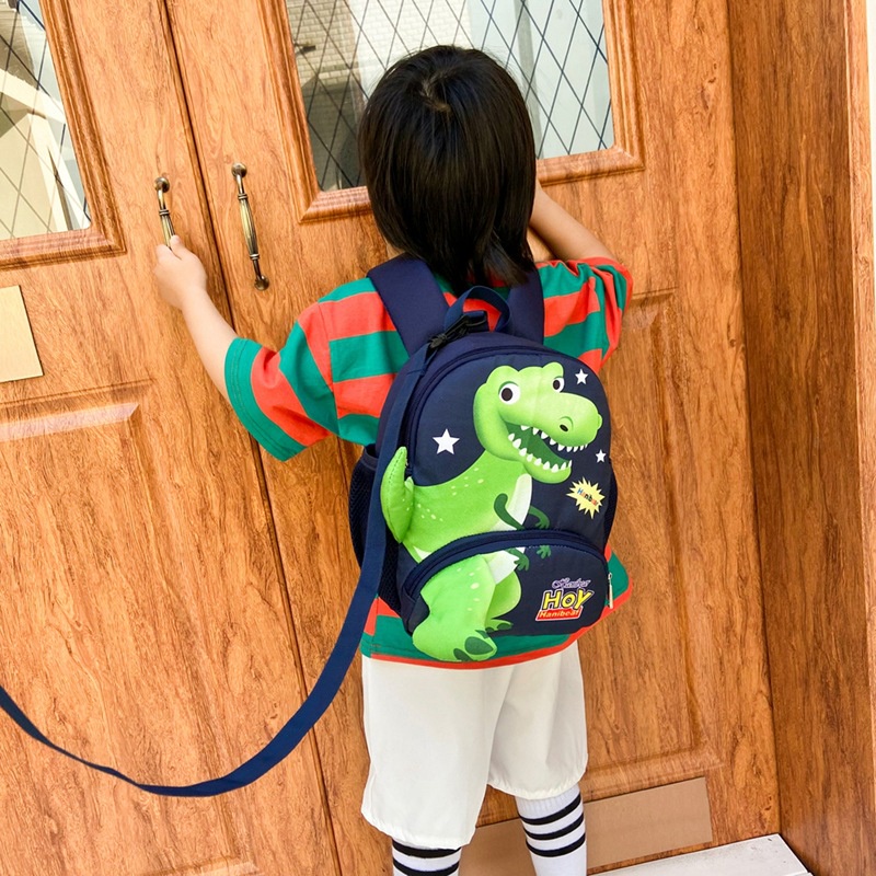 Balo Đi Học Mẫu Giáo Họa Tiết Hoạt Hình Dễ Thương Chống Thất Lạc Cho Bé Trai / Người Nhện / Người Sắt