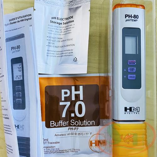 Bút Đo Ph Cao Cấp Hm Digital Ph-80s Hydrotester