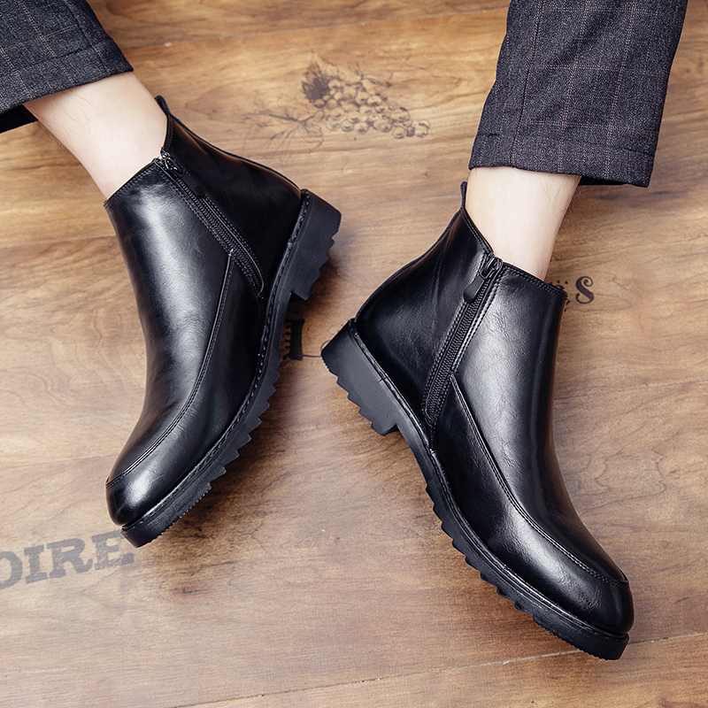 Giày boot nam thời trang sang trọng | BigBuy360 - bigbuy360.vn