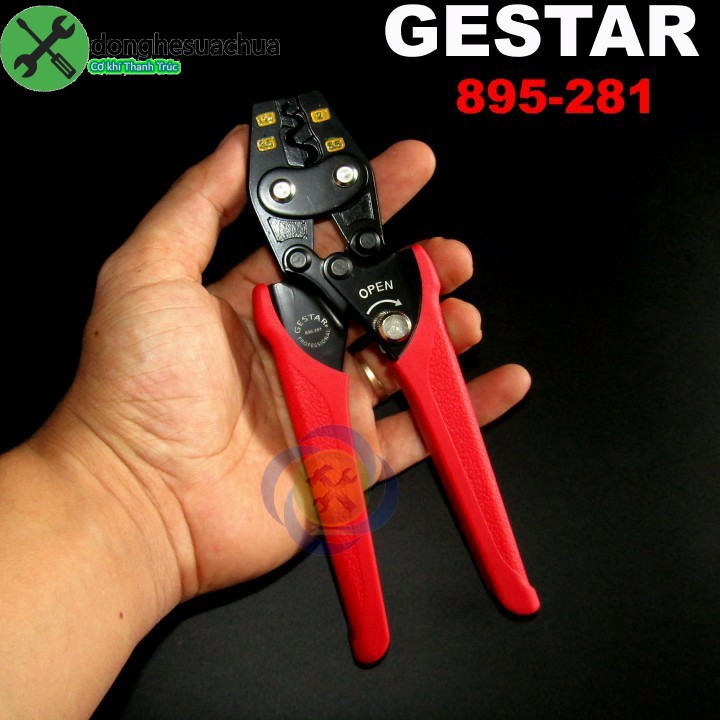 Kềm bấm cos Gestar 895-281 1.25mm-5.5mm