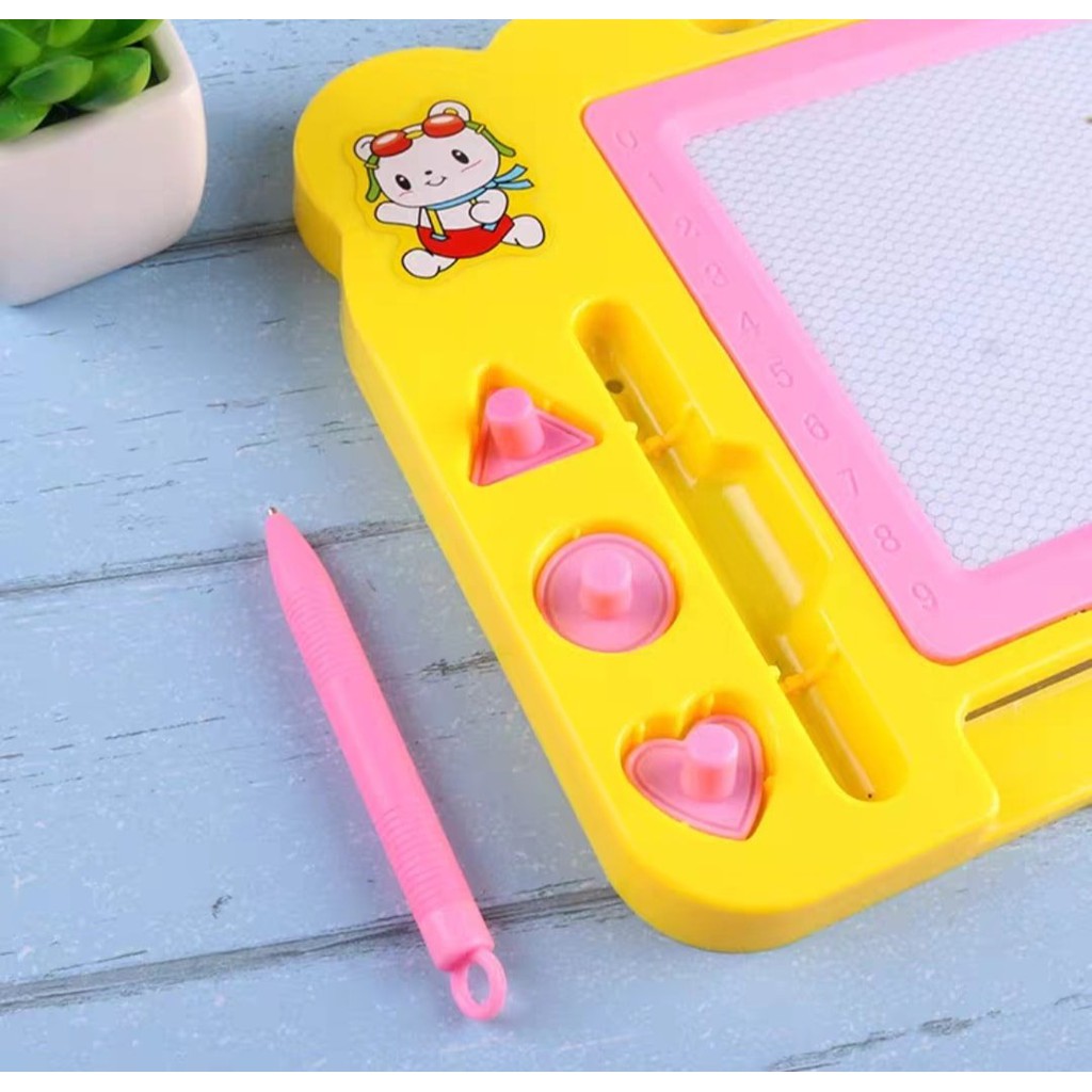 Bảng gạt - Bảng viết từ tự xoá THÔNG MINH cho bé - mẫu ngẫu nhiên