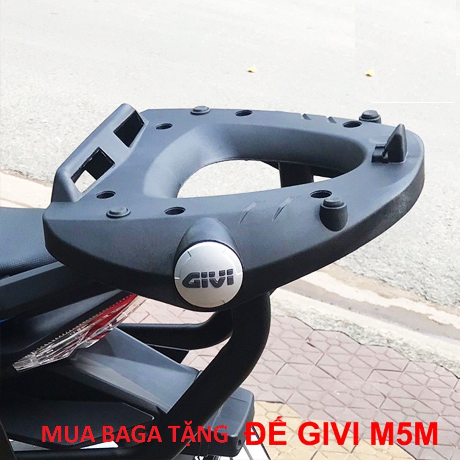 BAGA NVX GIVI Mẫu SRV ĐẶC BIỆT BAO GỒM ĐẾ CHO XE YAMAHA NVX V1 125/155 YAMAHA NVX155 - SRV-AEROX155