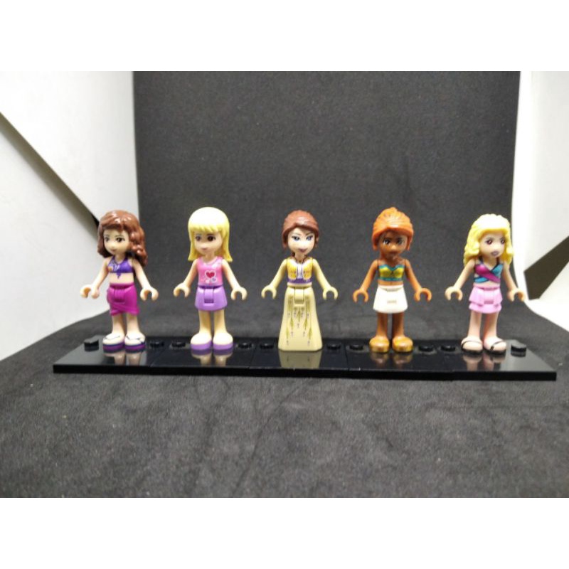 ĐỒ CHƠI LẮP RÁP Combo 5 nhân vật minifigures FRIENDS 90% ngẫu nhiên SECONHAND