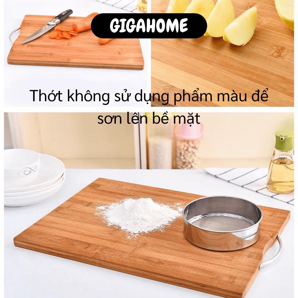 Thớt gỗ  GIÁ VỐN  Thớt gỗ hình chữ nhật dài 32x22cm, cực kỳ chắc chắn, chịu lực tốt 9124