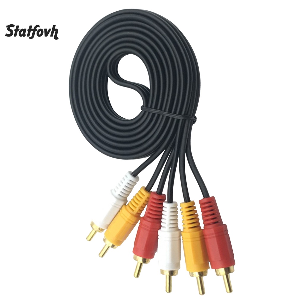 Statfovh.My Dây Cáp Âm Thanh Chuyển Đổi Từ 3rca Sang 3rca Dvd | BigBuy360 - bigbuy360.vn