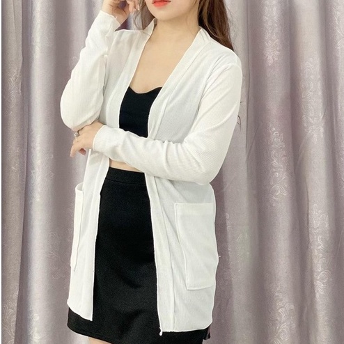 [Hàng Hot] Áo Cadigan len mỏng phong cách Hàn Quốc | BigBuy360 - bigbuy360.vn