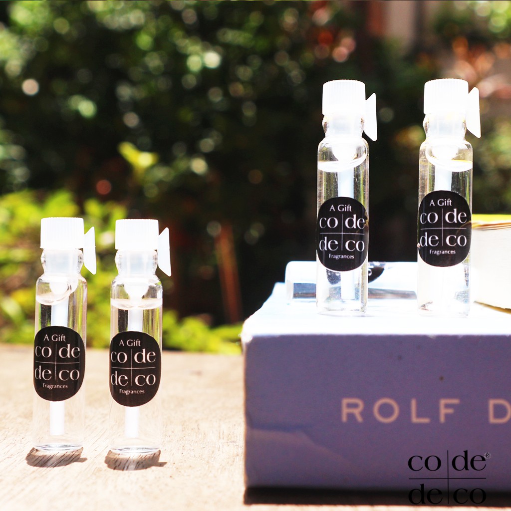 [QUÀ TẶNG DEAL SỐC] Nước Hoa Code Deco Vial Dùng Thử 1.5ml Dạng Chấm, Tiết Kiệm, Tiện Lợi | Thế Giới Skin Care
