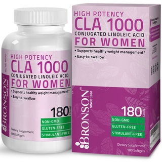 Organic Vitamin CLA 1000 – 180 viên Mỹ – Giảm cân tự nhiên cho phụ nữ