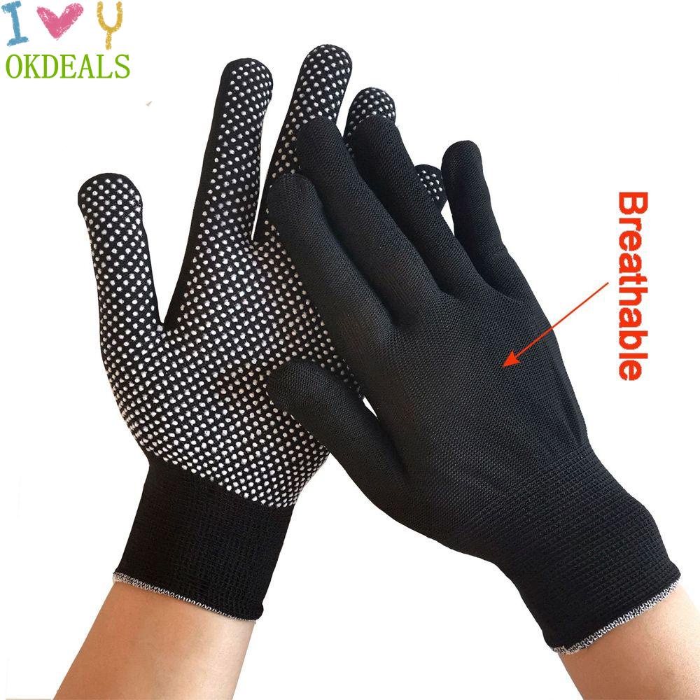 Okdeals Găng Tay Thể Thao Câu Cá Chống Trượt Thoáng Khí Co Giãn Nhiều Màu Sắc Cho Nam Và Nữ Mùa Xuân / Hè / Hè