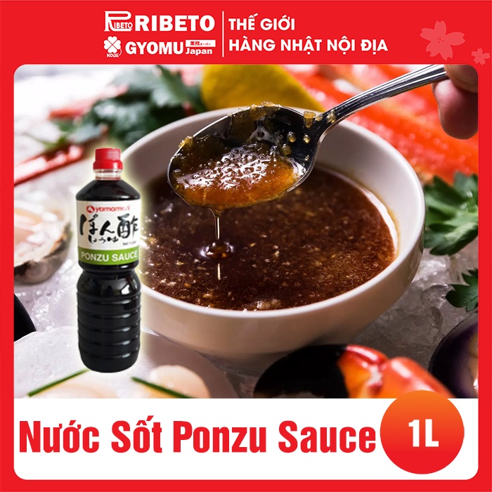 Nước sốt Ponzu Sauce 1L - Nhật Bản