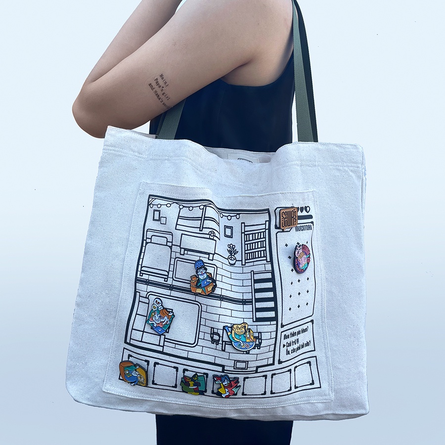 Túi vải Tote Sowat MEODIHOC