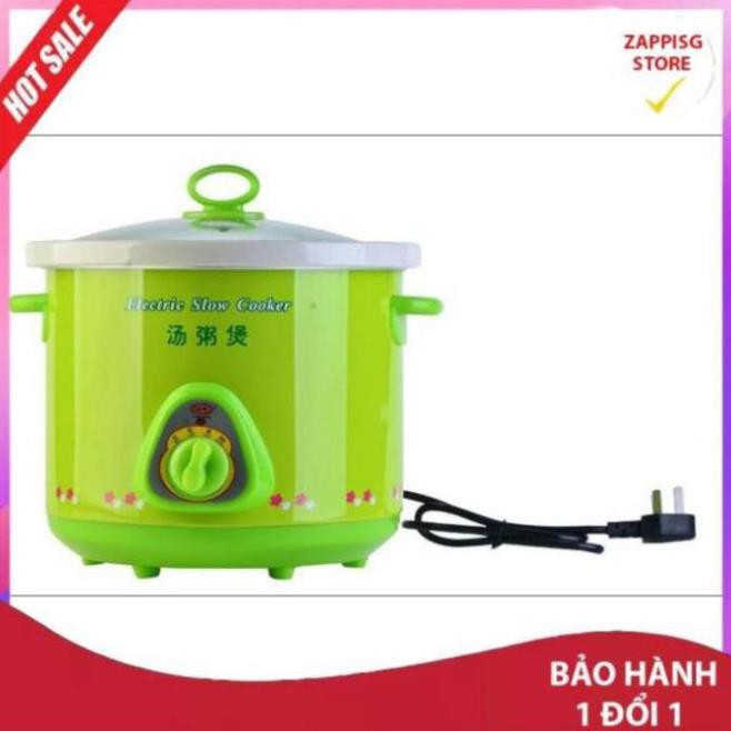 Nồi nấu cháo chậm-Bảo hành uy tín - LỖI 1 ĐỔI 1  - Bảo hành 1 đổi 1