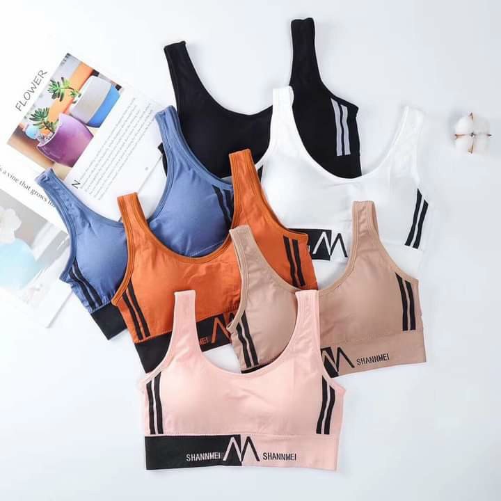 Áo bra tập gym nữ 3 lỗ - áo croptop nữ - Br10