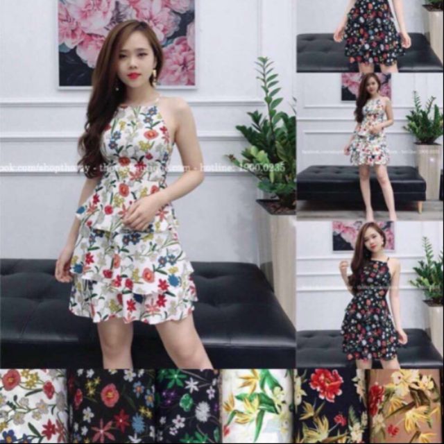 Đầm vôn xòa tầng đi biển