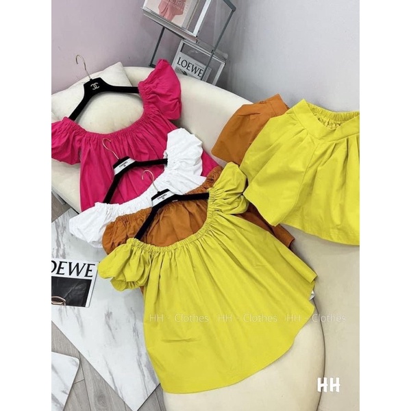 Set bộ thô tay phồng