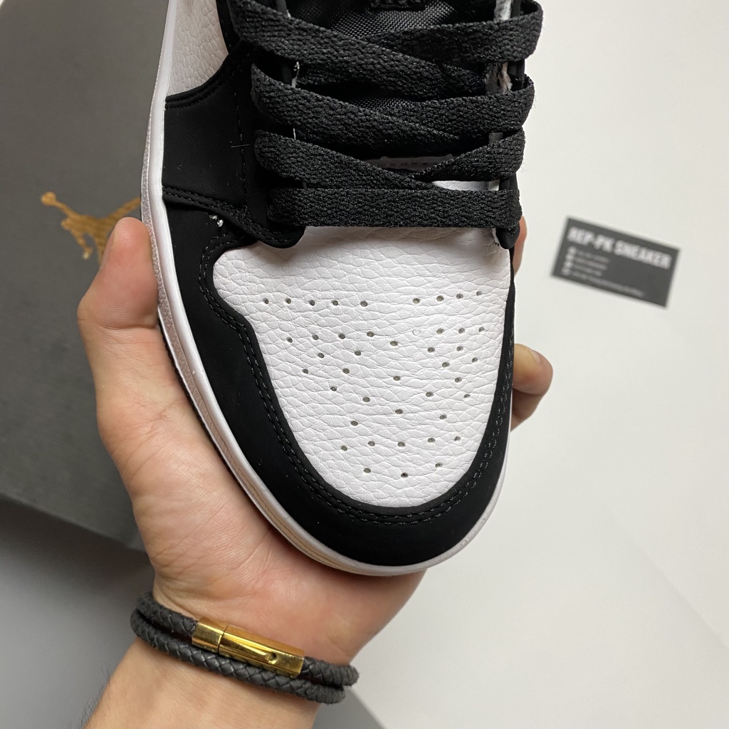 Giày thể thao Jordan 1 Low Black White  - REPK Sneaker | Phiên bản 1:1 chuẩn