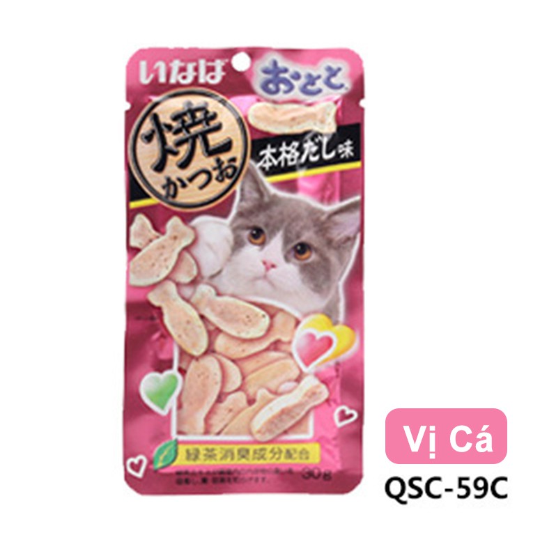 Bánh Thưởng Cho Mèo Inaba Gói 30g Giá Rẻ