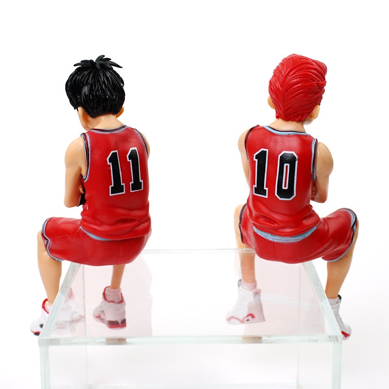 Mô Hình Cầu Thủ Bóng Rổ Hanamichi Sakuragi Kaede Rukawa Anime Slam Dunk 15Cm